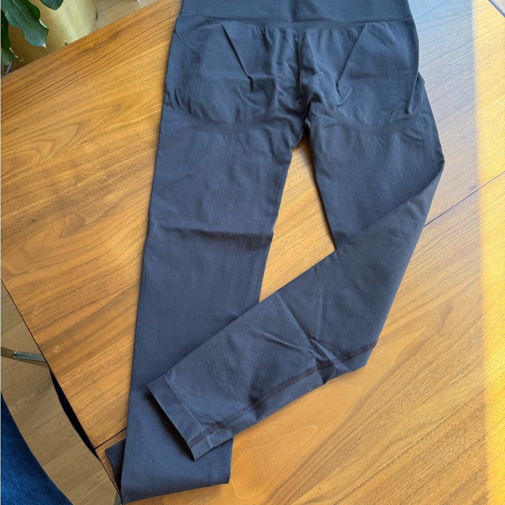 Coffee High-Waist Seamless Leggings